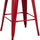 Stol metalik Melita 43×43×67 cm (HM8573.04)