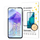 Xham mbrojtës Wozinsky për Samsung Galaxy A55, 9H, full cover, transparent