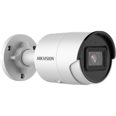 Kamerë IP Hikvision DS-2CD2083G2-IU, 8MP 4K, lente 2.8mm, e bardhë