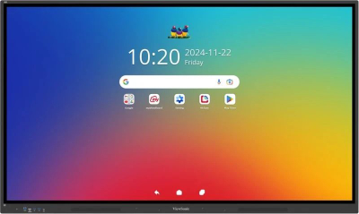 Tabelë interaktive Viewsonic IFP8634, 86", 4K, me prekje, e zezë