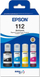 Boja printeri Epson C13T06C64A, paketë 4 shishe, origjinale, shumëngjyrëshe