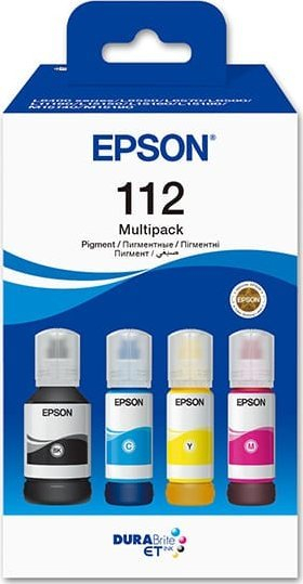 Boja printeri Epson C13T06C64A, paketë 4 shishe, origjinale, shumëngjyrëshe