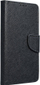Тефтер-капак Fancy Book за Samsung S23 FE, со магнет, црн