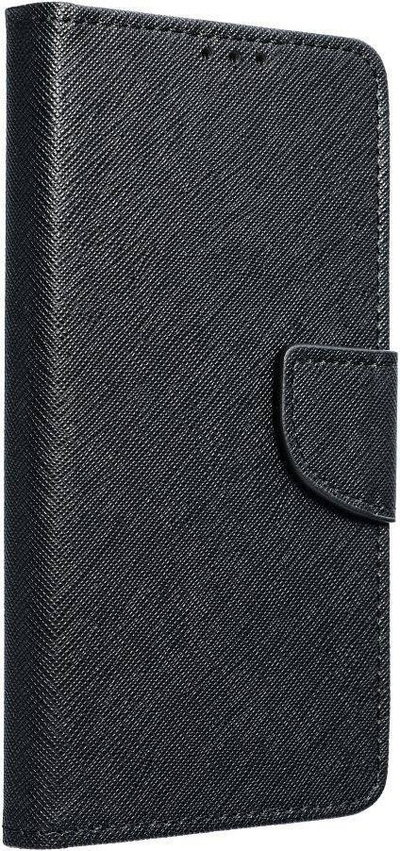 Тефтер-капак Fancy Book за Samsung S23 FE, со магнет, црн