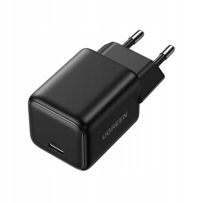 Karikues muri Ugreen X513, 30W GaN, USB C me kabllo 1m, i zi
