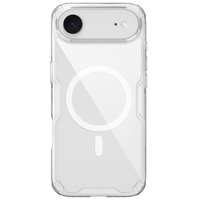Mbulesë telefoni Nillkin Nature TPU Pro për iPhone 17 / 17 Air, me magnet MagSafe, transparente