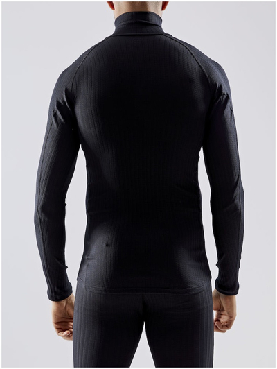 Термичка блуза Craft Active Extreme X Half Zip, за мажи, црна