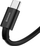 Kabllo USB Baseus CATYS-A01, USB-A me USB-C, 2 metra, e zezë