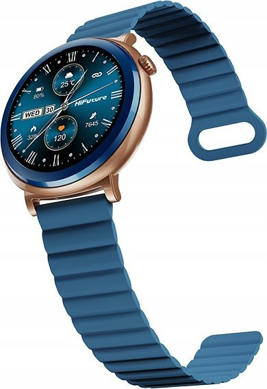 Orë e zgjuar HiFuture Aurora HSSW11BL, ekran 1.43" AMOLED, IP68, blu