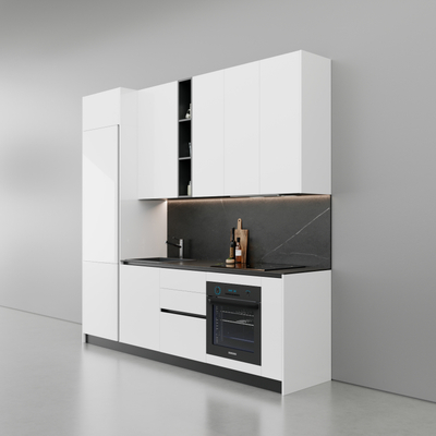 Kuzhinë IMMIGRAND SYSTEMS, Lineare, Bora White