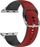 Rrip ore Beline për Apple Watch, 38 40 41mm, lëkurë dhe silikon, kuqezi
