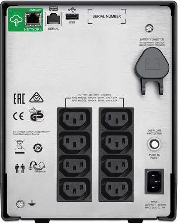 UPS APC Smart-UPS SMC1000IC, 1000VA 600W, Line-Interactive, i zi