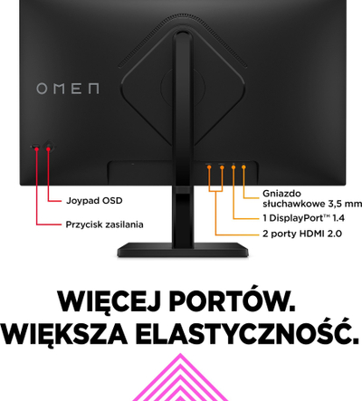Гејминг монитор HP OMEN 27q, 27\", QHD, 165Hz, црн