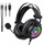 Kufje gaming ONIKUMA X80, me mikrofon, RGB, USB 3.5 mm, të zeza