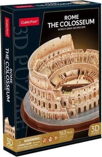 Puzzle 3D CubicFun The Colosseum in Rome, 163 pjesë, për fëmijë