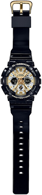 Orë dore për femra Casio G-Shock GA-110, e zezë