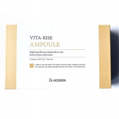 Ampula за лице Dr.HEDISON Vita Rise, витамин Ц, осветлувачка, 6x10ml