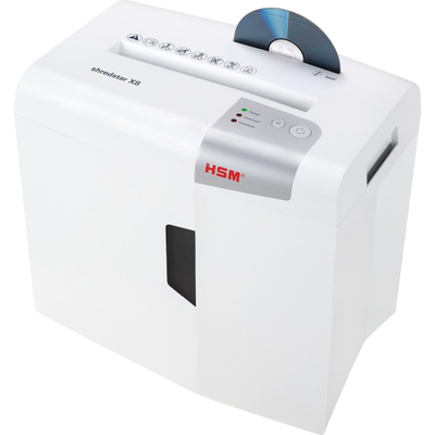 Makinë shkatërruese dokumentesh HSM Shredstar X8 P-4, 250W, prerje kryq, e bardhë