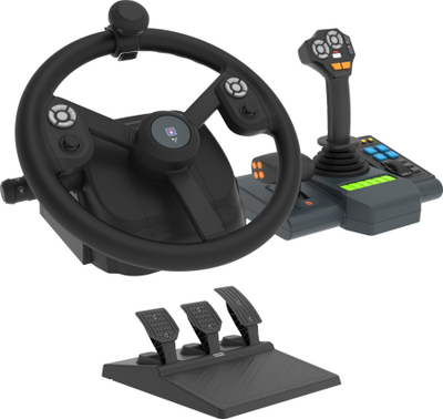 Timoni lojërash Hori Farming Control System, për PC Windows 10 11, 76 butona, i zi