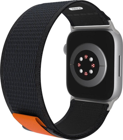 Rrip ore JCPAL Fascia FlexLoop për Apple Watch, najlon shumë i fortë, i zi