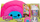 Lodër pelushi Fluffie Stuffiez Pillow Fight Rainbow, super e butë, me ndërveprim, shumëngjyrëshe