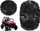 Rrotë e pasme për buggy LEAN CARS S2588, 34 x 18 cm, e zezë