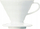 Dripper kafeje prej qeramike Hario V60 02, për 1 2 filxhan, i bardhë
