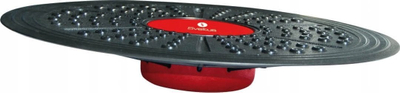 Disk ekuilibri Sveltus Balance Board, deri 110 kg, lartësi e rregullueshme, portokalli