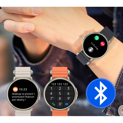 Smartwatch Rubicon RNCF15, ekran 1.39", Bluetooth Call, i zi