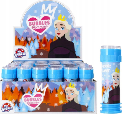 Flluska sapuni My Bubble Queen, 55ml, kapak blu