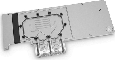 Backplate aktiv për kartë grafike EKWB Quantum Vector XC3 RTX 3080 3090, akrilik dhe bakër, i zi gri