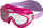 Syze noti për fëmijë Speedo Kids Biofuse Mask, 2–6 vjeç, lente të tejdukshme, rozë