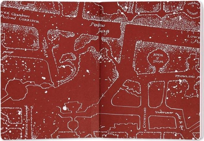 Fletore Harry Potter Marauder's Map, A5, dizajn tematik, kafe