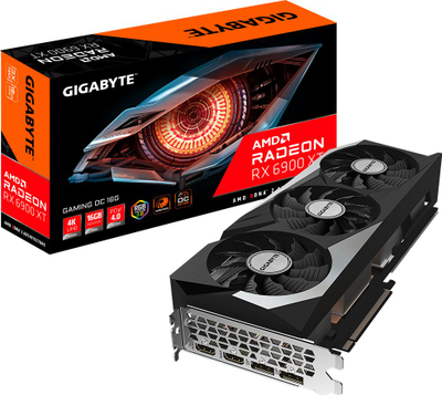 Kartë grafike GIGABYTE Radeon RX 6900 XT Gaming OC, 16 GB 