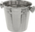 Enë akulli inoks me dorezë, çelik inox, argjendtë