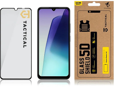 Mburojë ekrani Tactical Glass Shield 5D, për Xiaomi Redmi 14C, xham i temperuar, kornizë e zezë