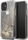 Kapak telefoni Guess Glitter për iPhone 11 6.1", plastik, i artë