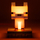 Декоративно светло Minecraft Fox Icon Light 62, LED, многубојно