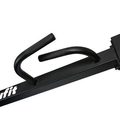 Half rack force VirtuFit HR100, stacion për squat dhe bench, me shufër për pull up, i zi