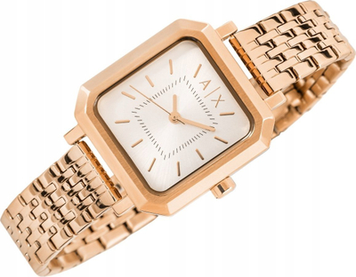 Сет часовник и алка Armani Exchange AX7164SET, 27mm, сребрена боја