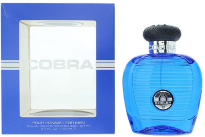 Parfum Shelby Cobra Pour Homme, Eau de Toilette, 100 ml, blu