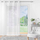 Perde Douceur d'Interieur Naomie, 140 x 280 cm, e bardhë