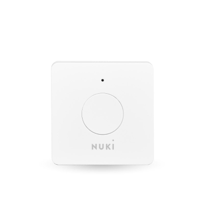 Hapës dere smart Nuki Opener 220655, montim sipërfaqësor, kontroll me aplikacion, i bardhë