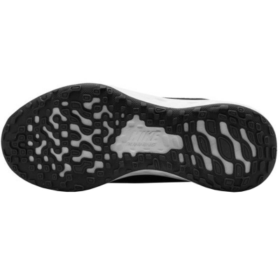 Atlete për kalamaj Nike Revolution 6, të lehta, Black White Dark Grey