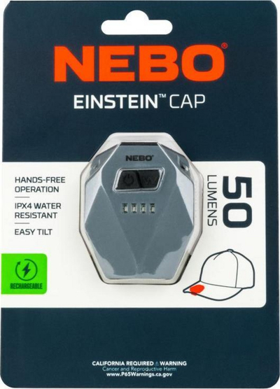 Llambë për kokë Nebo Einstein Cap, e hirtë