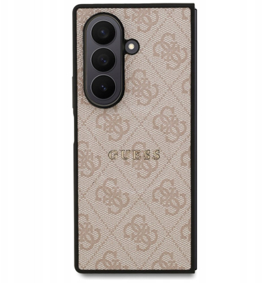 Këllëf telefoni Guess Hardcase 4G Classic MagSafe për Samsung Galaxy Z Fold7, rozë