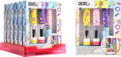 Set buzëkuqësh Create It Mix and Match, 4 copë, për fëmijë 6+, shumëngjyrësh