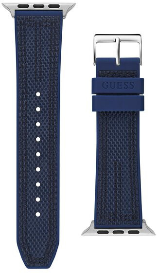 Rrip silikoni Guess për Apple Watch (42-45 mm) CS3003S3, e kaltër