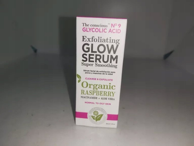 Serum fytyre Biovène Glycolic Acid Glow, eksfoliues, me mjedër bio, 30 ml