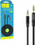 Kabllo audio Denmen DX05, 3.5 mm stereo, 2 m, e zezë